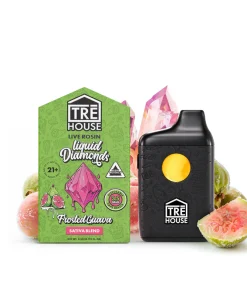 Frosted Guava - Live Rosin Liquid Diamonds Sativa THC Vape Pen - 3.5g
