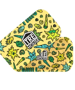 Metal Rolling Tray - Yellow