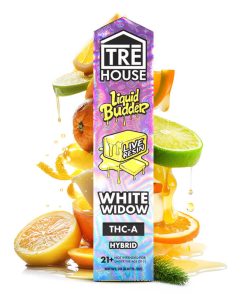 White Widow - Live Resin Liquid Budder Hybrid THC-A Vape Pen - 2g