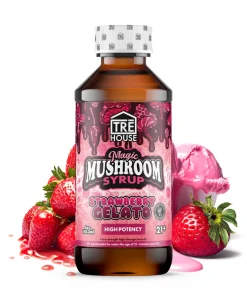 Strawberry Gelato Mushroom Syrup