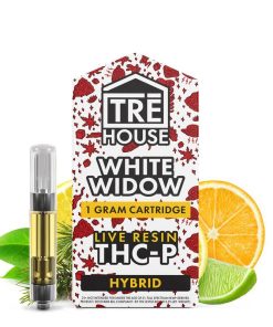 Live Resin THC-P Cartridge - White Widow - Hybrid 1g