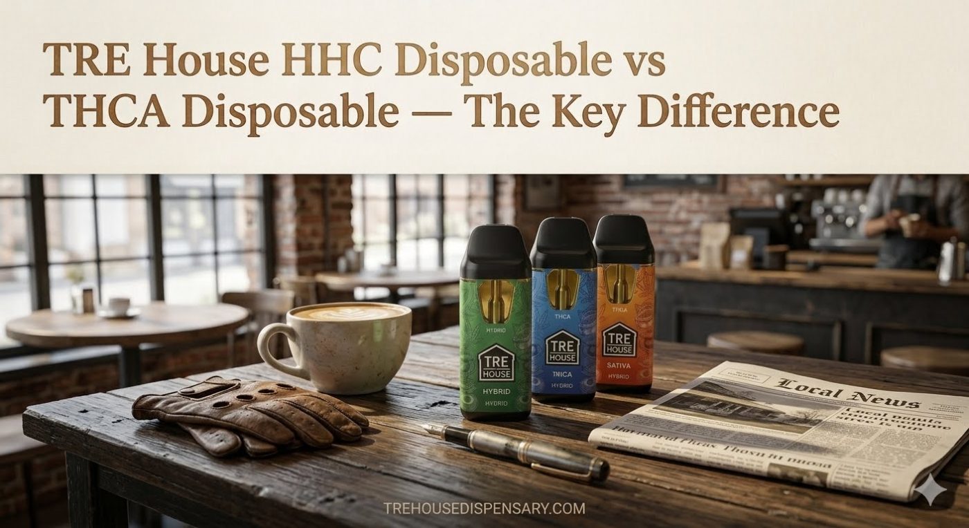 Tre House HHC Disposable — Blue Milk Blue Cereal ranked 2026 by Tre House Dispensary