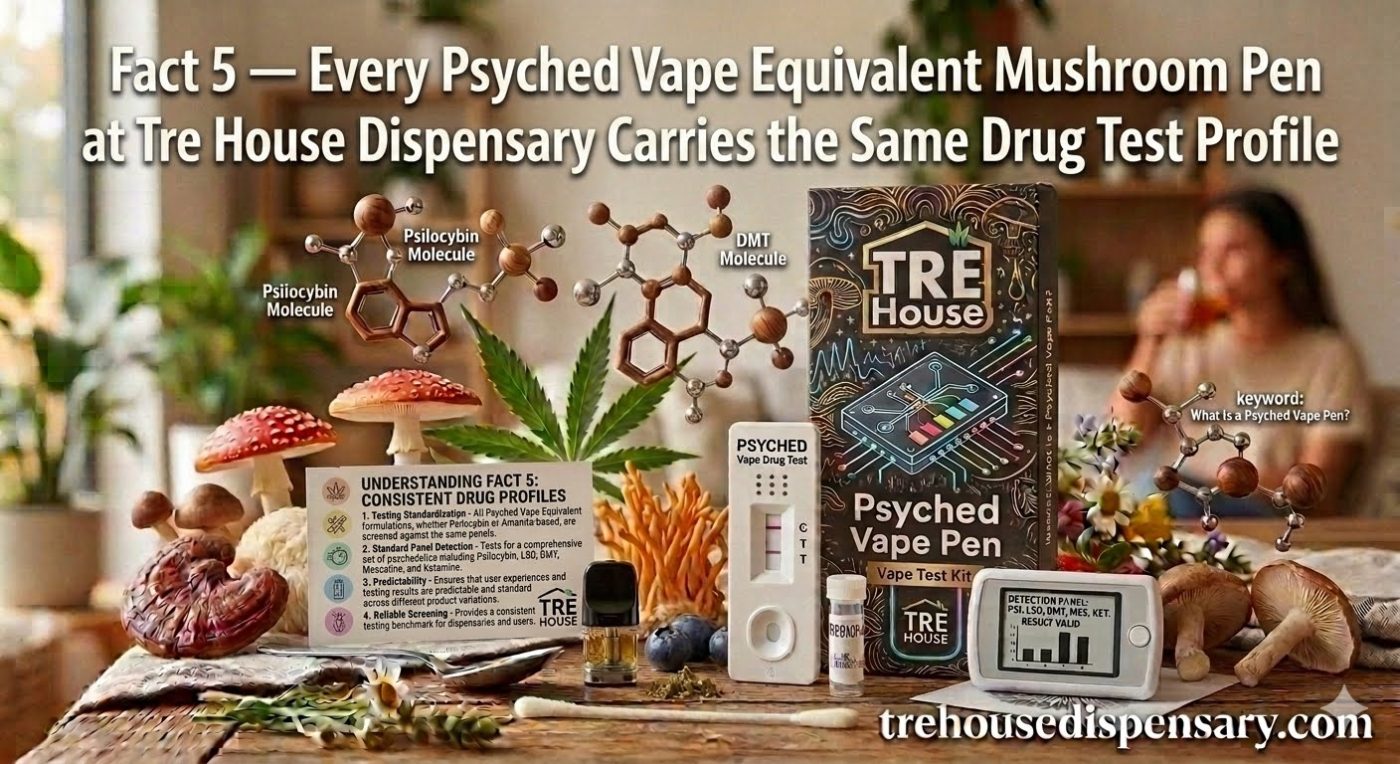 Psyched Vape Drug Test — complete honest answer 2026 by Tre House Dispensary