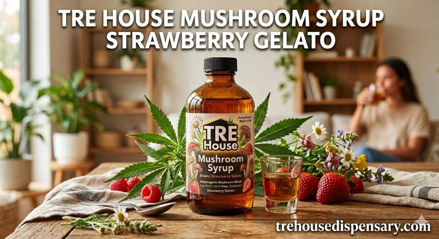 TRE House Mushroom Syrup Ingredients - Tre House Syrup Review