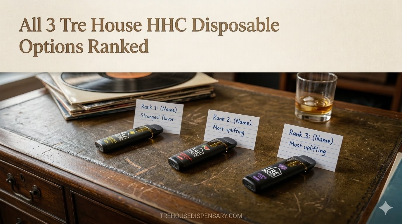 Tre House HHC Disposable — Blue Milk Blue Cereal ranked 2026 by Tre House Dispensary