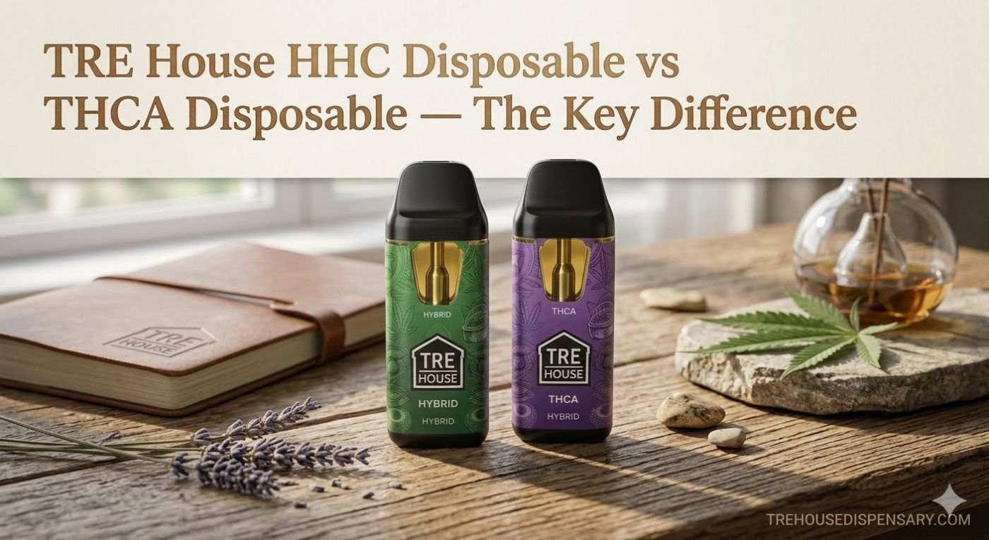 Tre House HHC Disposable — Blue Milk Blue Cereal ranked 2026 by Tre House Dispensary