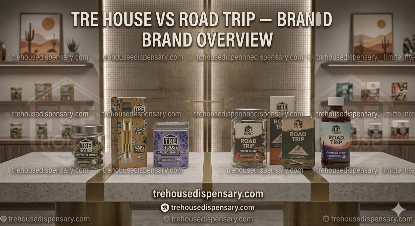 Tre House vs Road Trip — honest comparison 2026 which brand wins by Tre House Dispensary