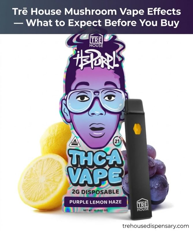Do Tre House Mushroom Vapes Show on a Drug Test