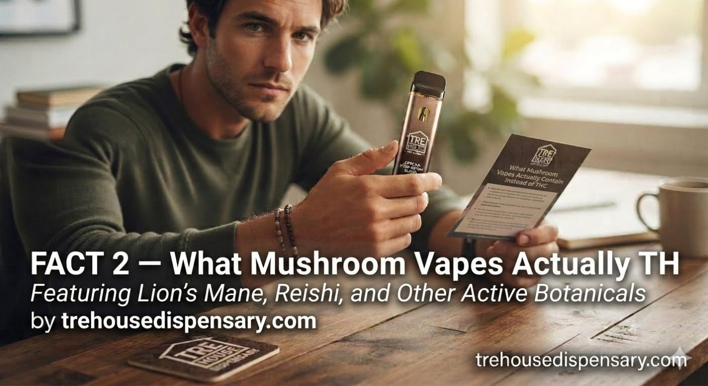 Do Mushroom Vapes Have THC — What Mushroom Vapes Actually Contain Instead of THC